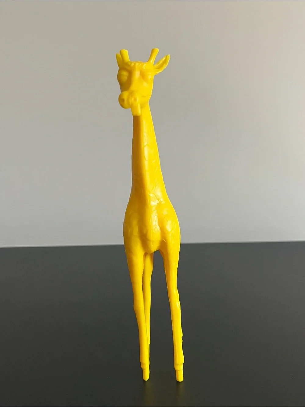 Topper Toys Silly Safari Geraldine Giraffe Replacement Figure Yellow Vtg 1966